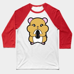 Mocha Hamster Baseball T-Shirt